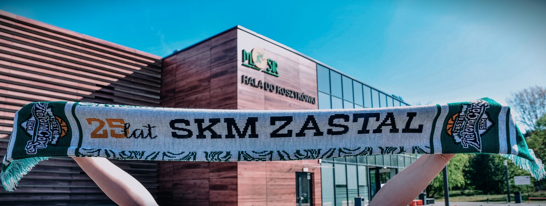 Szalik Q8 OILS SKM Zastal  - 25 LAT 