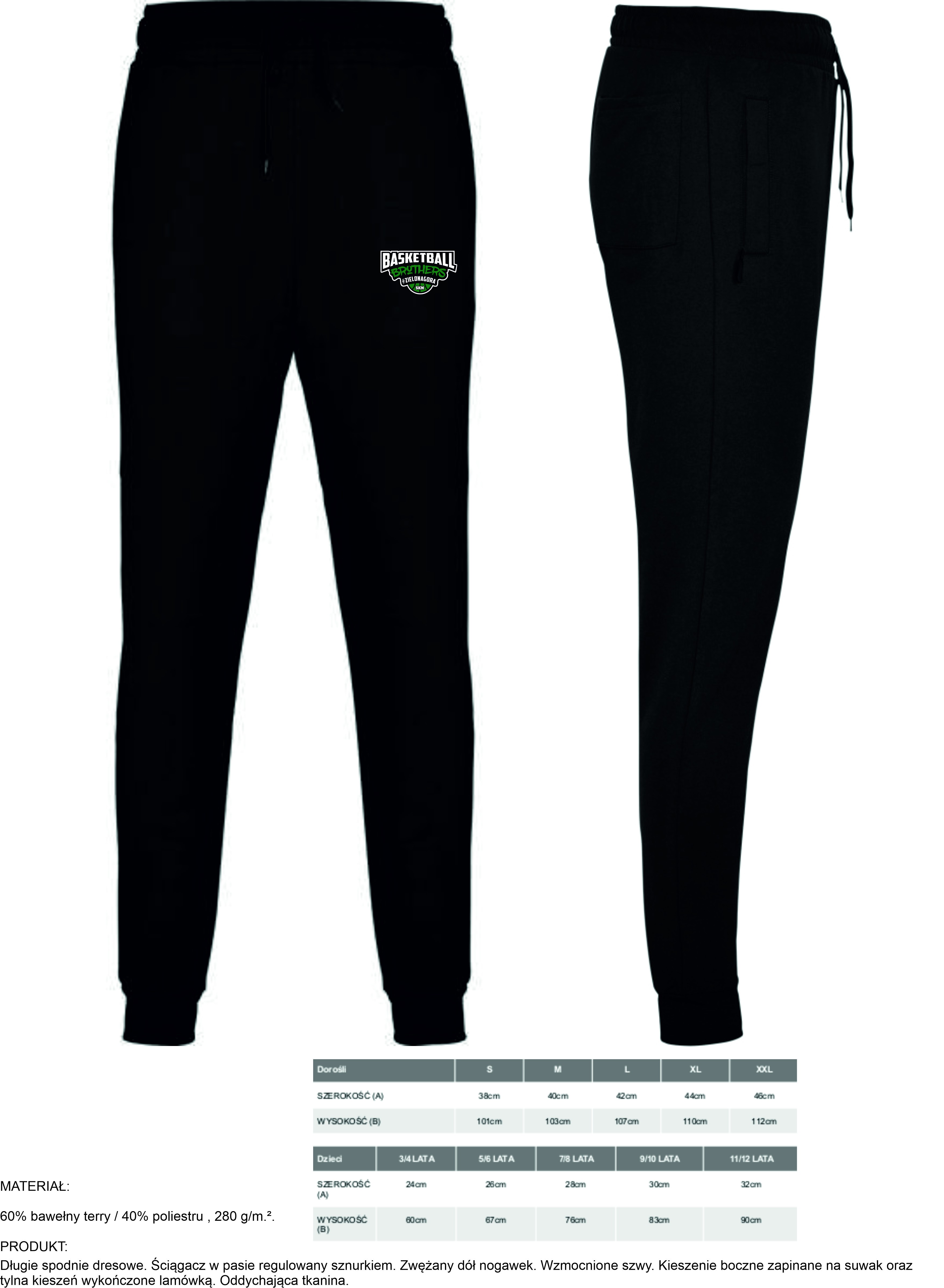 KOMPLET - Bluza 25 Lat  + spodnie Basketball Brothers - promocja 