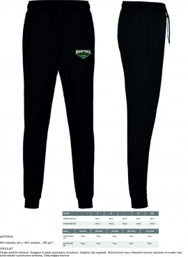 Spodnie unisex logo basketballbrothers lub basketballsisters