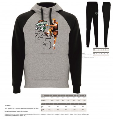 KOMPLET - Bluza 25 Lat  + spodnie Basketball Brothers - promocja 