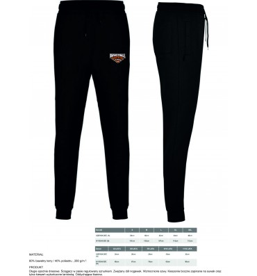 Spodnie unisex logo basketballbrothers lub basketballsisters